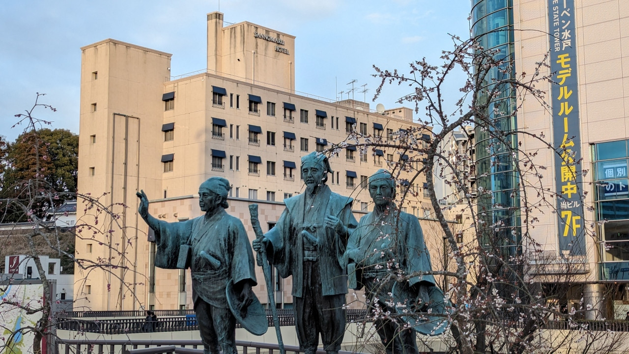 本当に駅に近いホテルです