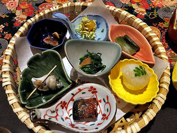 「元祖　仁右衛門家」 料理 43952767 夕食（前菜）（２０１５年１０月）