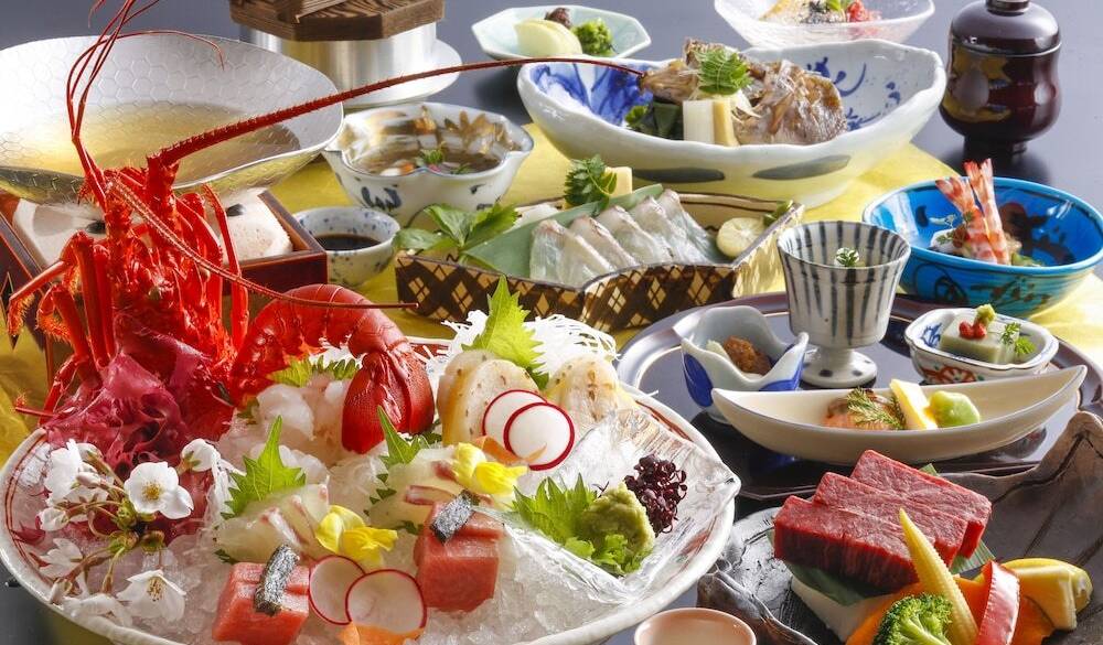 部屋食の会席料理一例 / 4