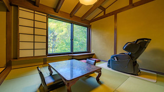 [山桜の間] 和モダン12畳 源泉かけ流し半露天風呂付き 禁煙