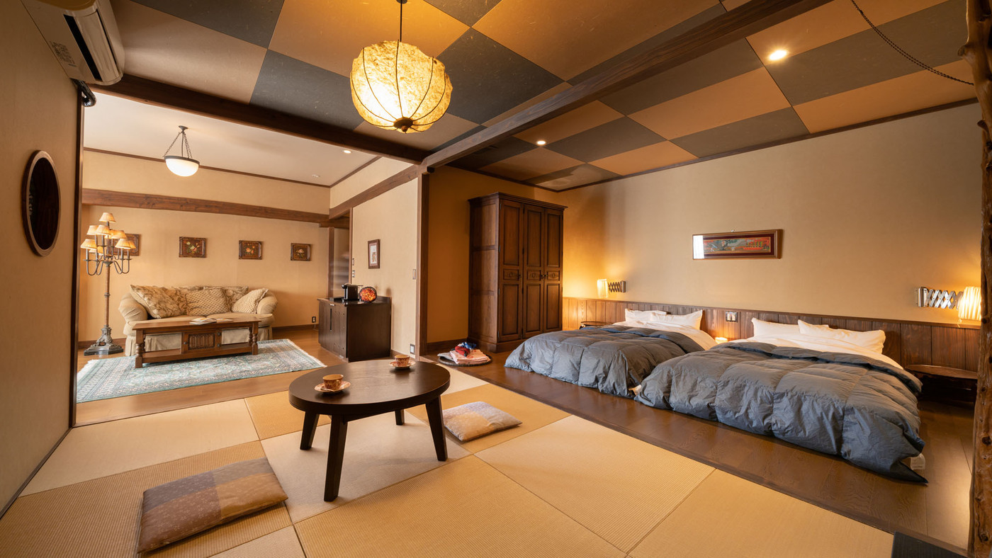 空に近いお風呂、野菜たっぷりの山里料理を満喫3524263