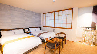 クラシック ツインルーム ベッド (複数台) 禁煙 専用バスルーム