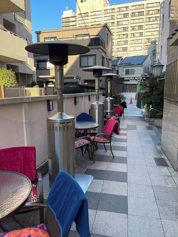 バルコニーからの眺望