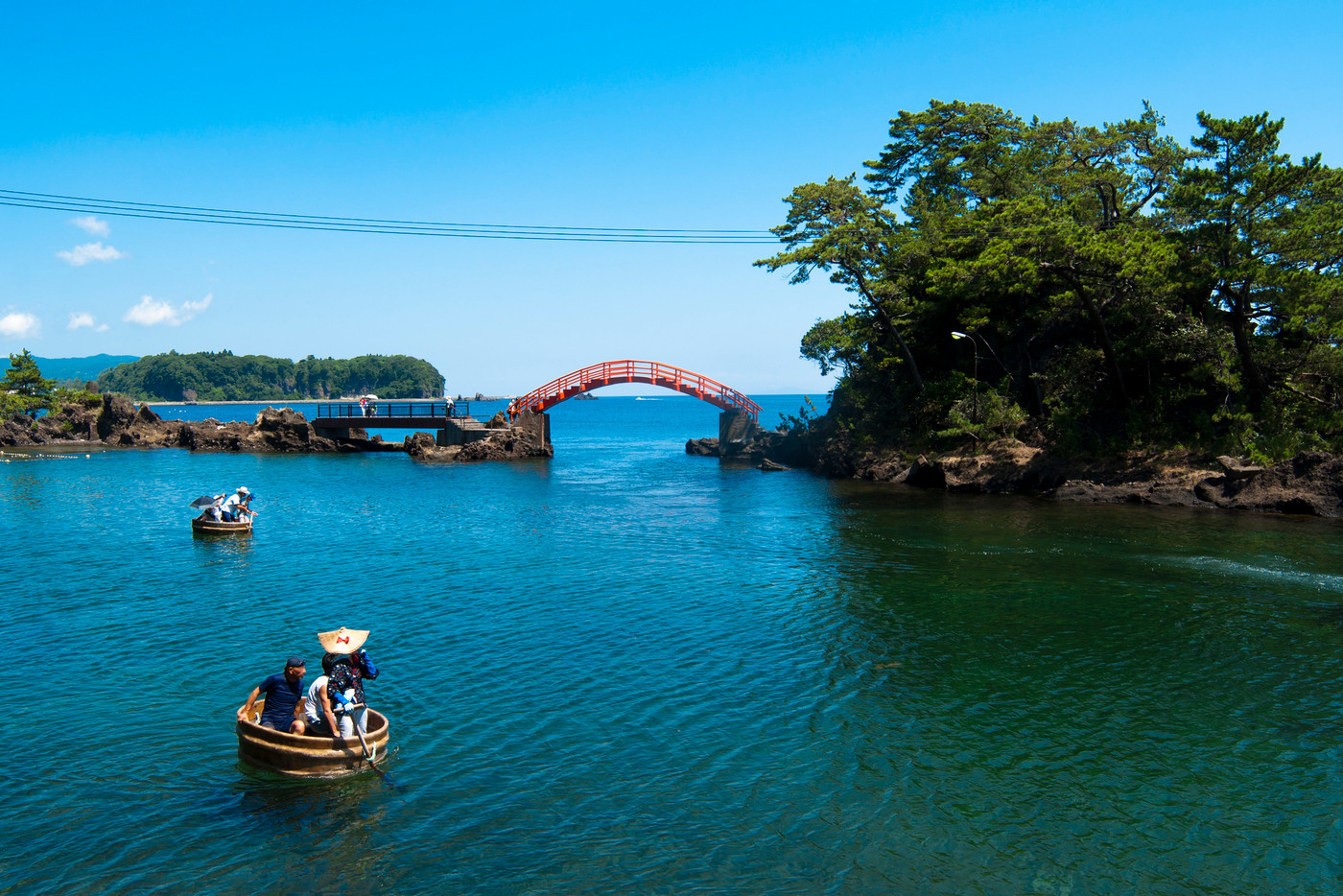 佐渡島 矢島・経島 たらい舟