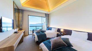 エグゼクティブ ルーム シングルベッド 2 台 禁煙 オーシャンフロント (with Extra Bed)