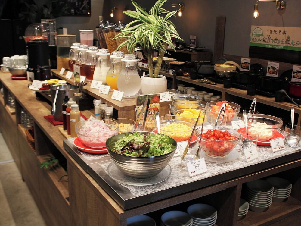 朝食ビュッフェ