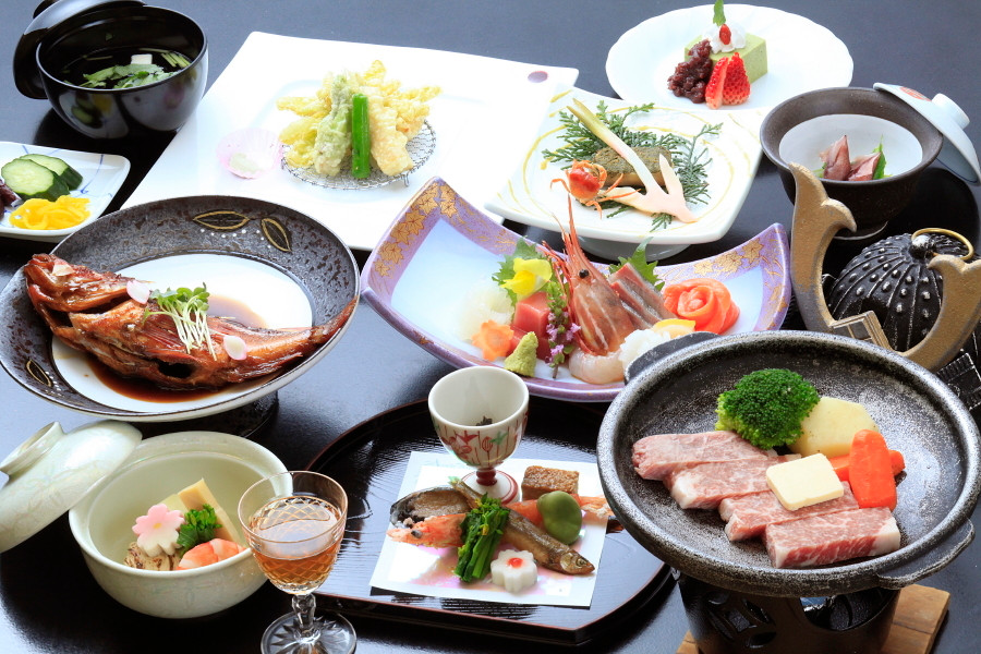 二人の会話も弾みそう♡山の恵みいっぱいの和食3443324