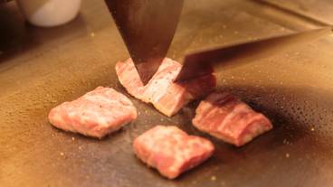 夕食ビュッフェ エイジングビーフステーキ / 5