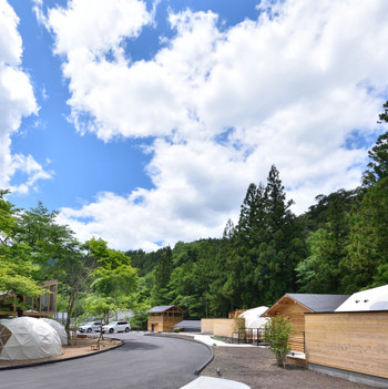 四万川のせせらぎや豊かな緑に癒されながらのサウナは格別♪4756329