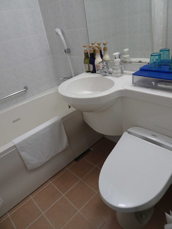 バスルームは普通です