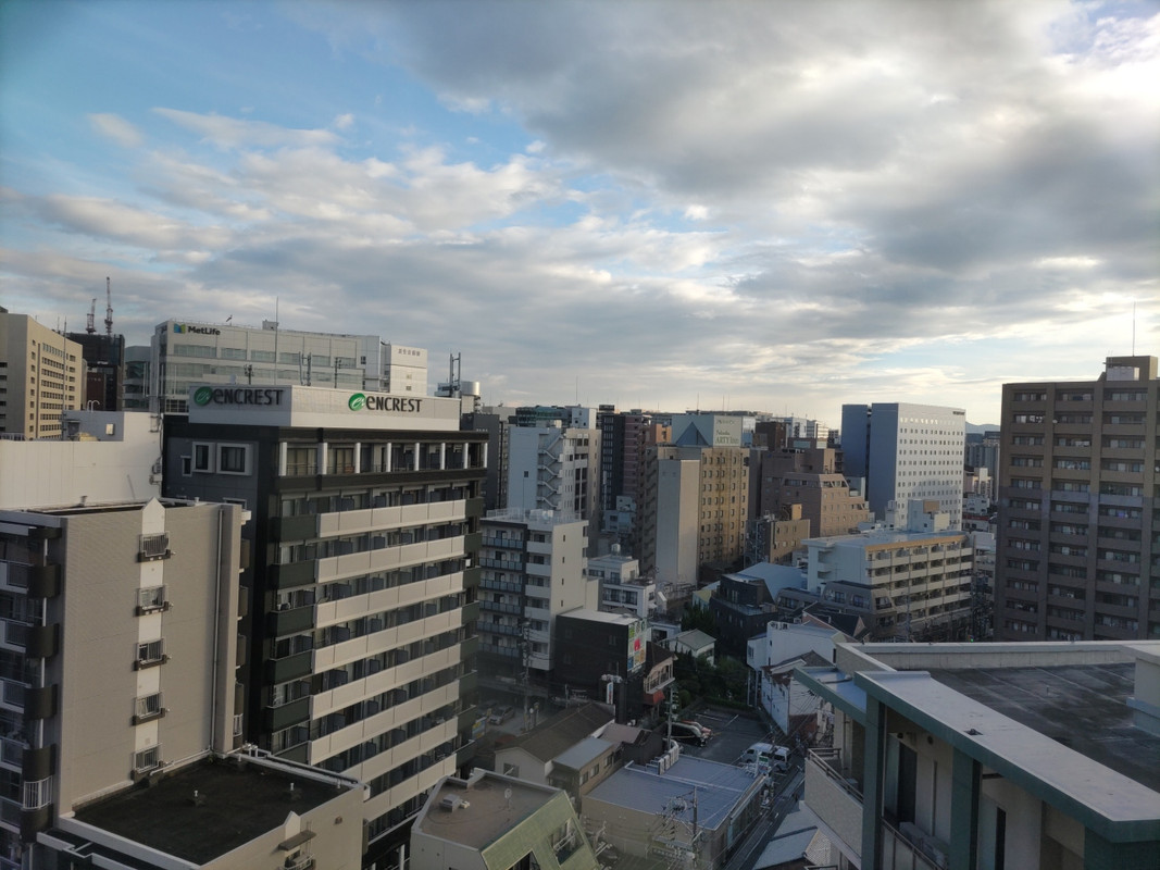 東方向の部屋からの眺望