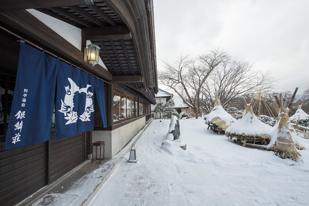 施設の正面