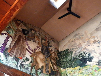 「パペルブルグ」内観 1194975 グリム童話　命の水の壁画