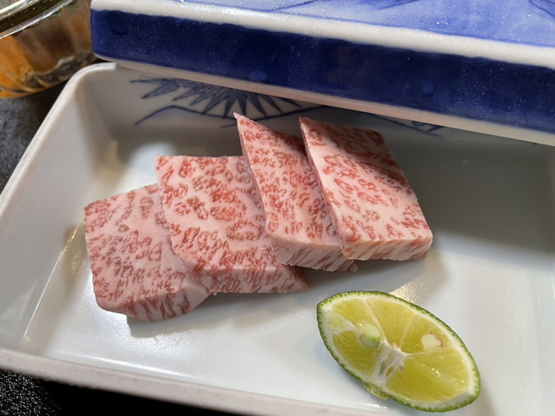 料理一例/信州プレミアム牛肉