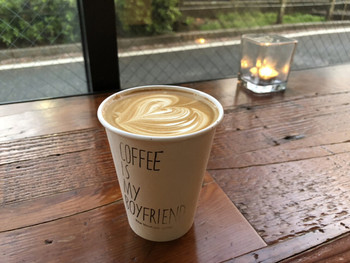 「ザ ワーカーズ コーヒー」 ドリンク 105831968 カフェラテ¥450