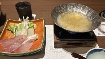 海鮮料理えいたろう_会席_しゃぶしゃぶ例 / 18