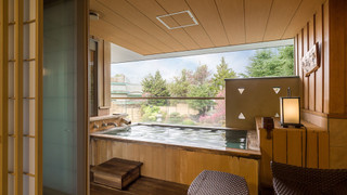 ゆらく山彦亭「話楽」 和室 露天風呂付 富士山側