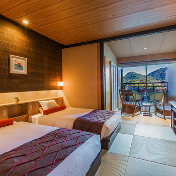 オーシャンビューの露天風呂付き客室でラグジュアリーなひと時を3348262