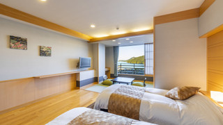 和室又和洋室 (南館) オーシャンビュー(ビュッフェスタイルディナー)