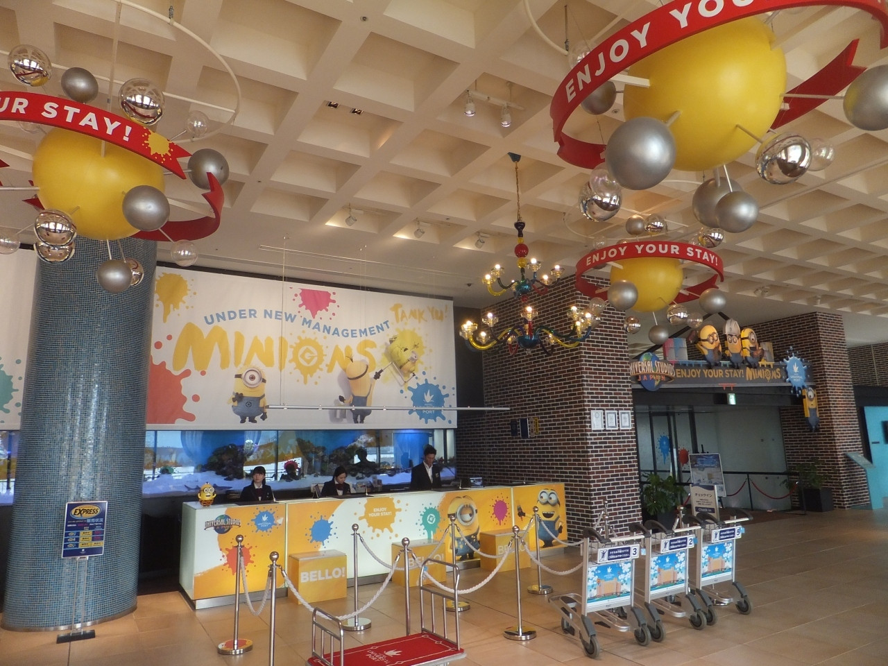 かわいいだけじゃない便利なお部屋が◎USJのオフィシャルホテル4377802