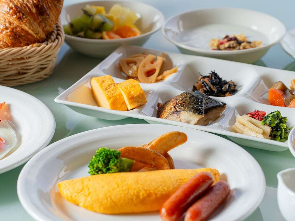 朝食ビュッフェ