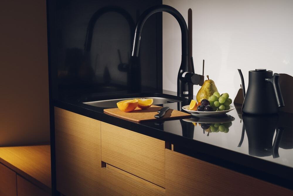 客室のキッチン①