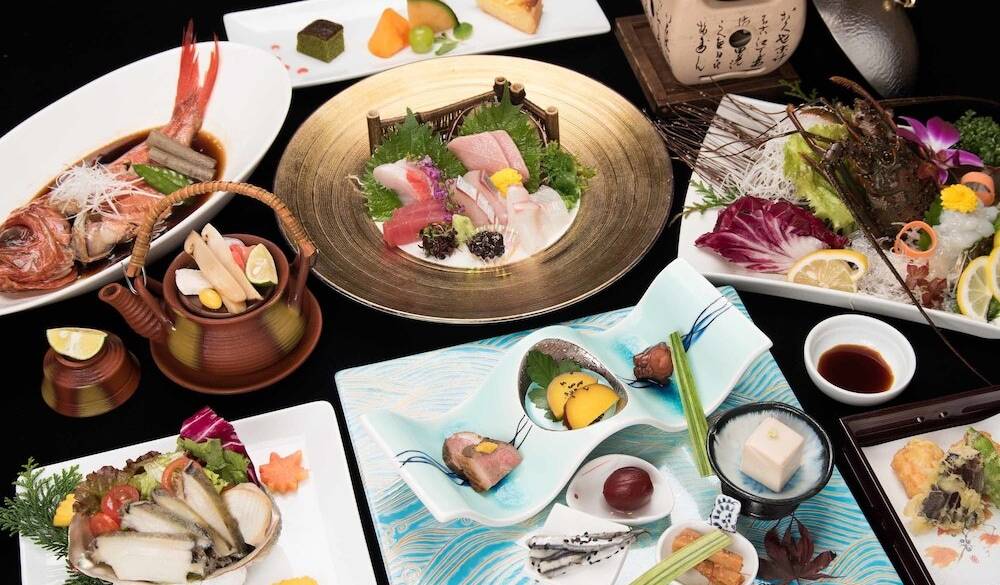 夕食 会席料理一例 / 1