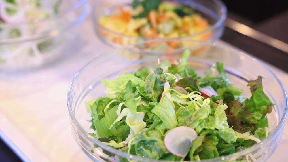 朝食ビュッフェ