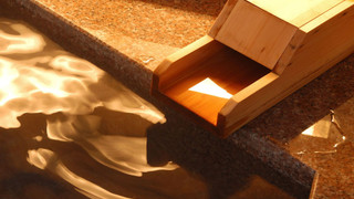 池月 中庭側 ベッド2台 + 布団2組(6歳以上のみ)