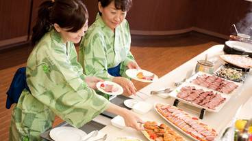 夕食バイキング一例③ / 4