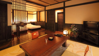 古民家風客室「雪の下」〜ツイン〜 【焼酎樽風呂】(チェックイン18時まで)