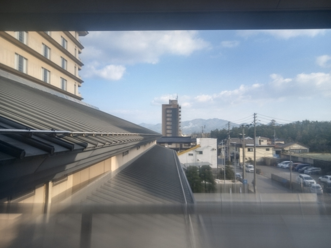 シングルルームからの眺めです。