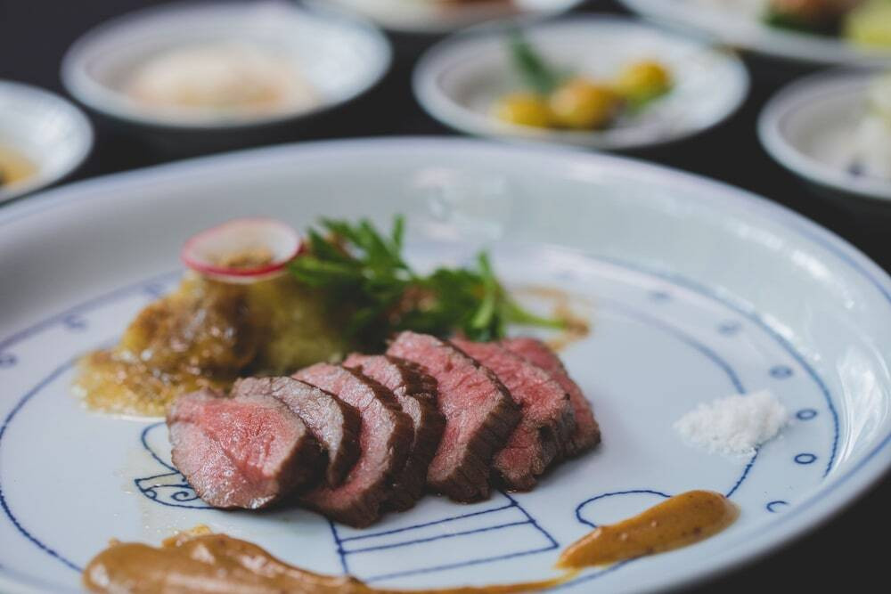 神戸ビーフ但馬玄の藁火焼き