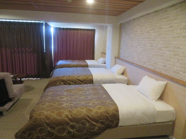 トリプルルームです