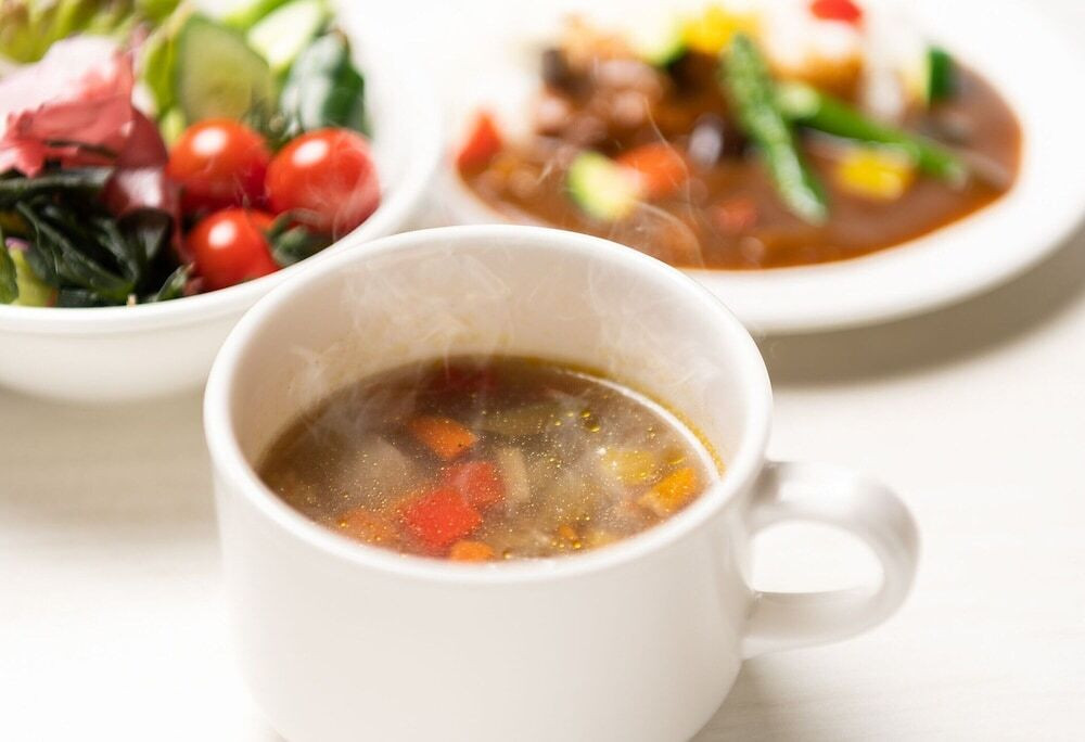 朝食ビュッフェ