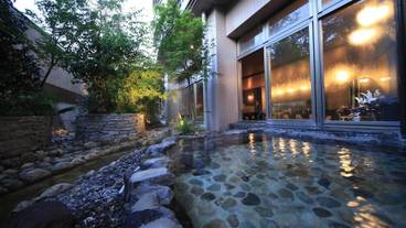 庭園露天風呂(夜) / 5