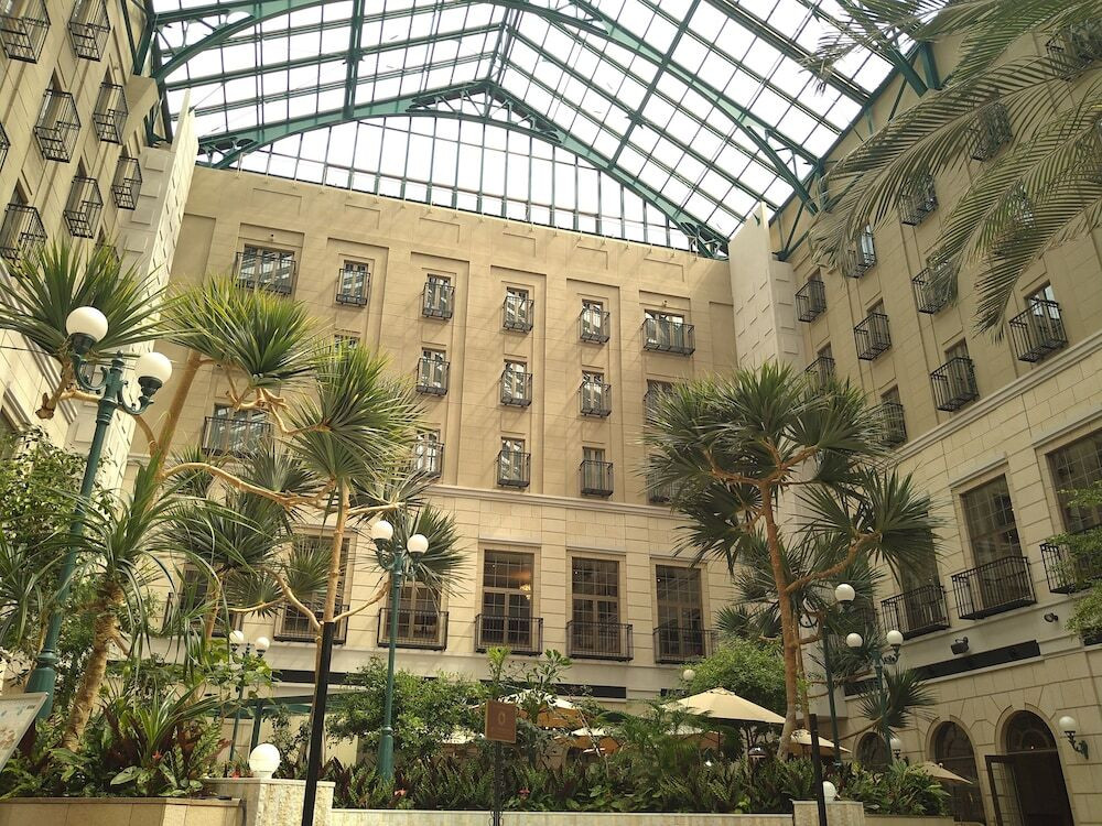 緑あふれる空間で洋朝食を堪能。キッズプレートも♡3950661