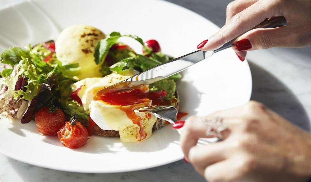 フレンチレストランで
見た目も映える朝食を / 5