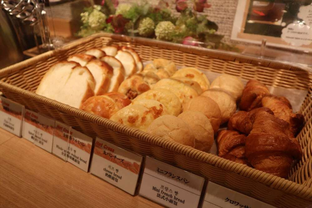 朝食ビュッフェ