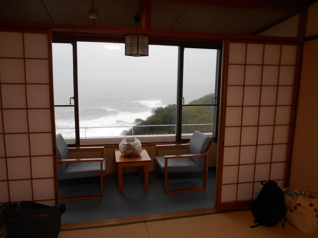 和室からの太平洋