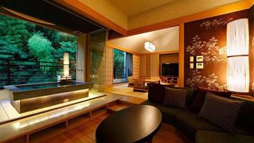 特別フロア六花  露天風呂付き竹林側和室 語(2) / 14