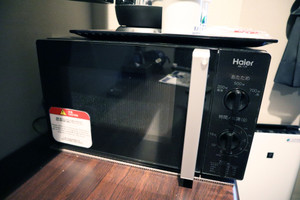 電子レンジもあって便利