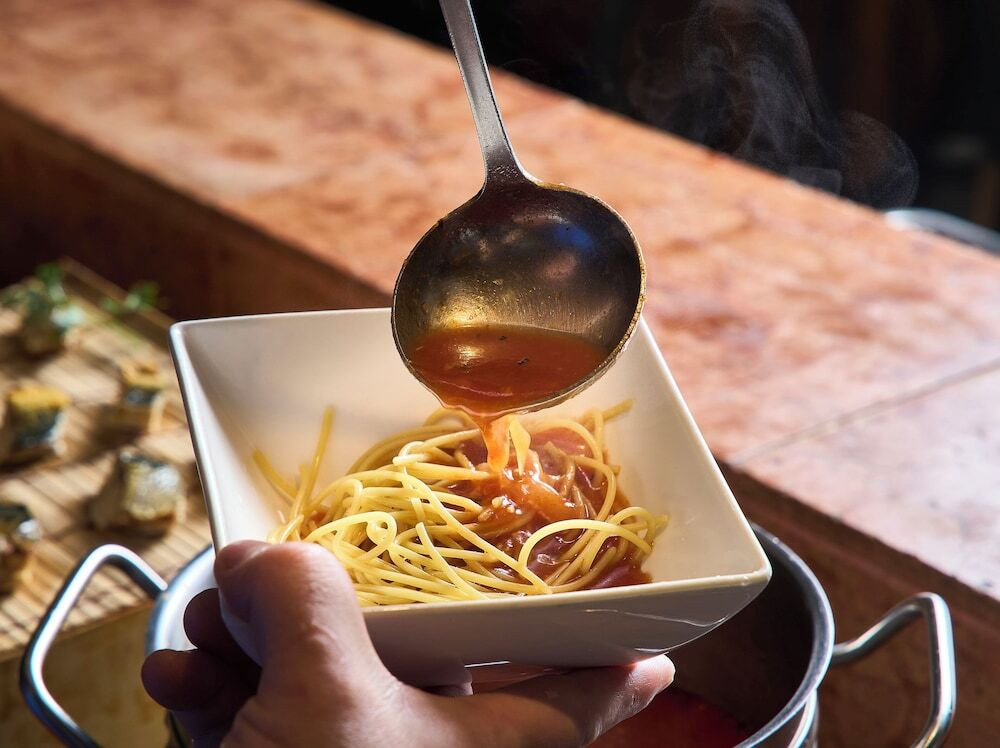 朝食ビュッフェ