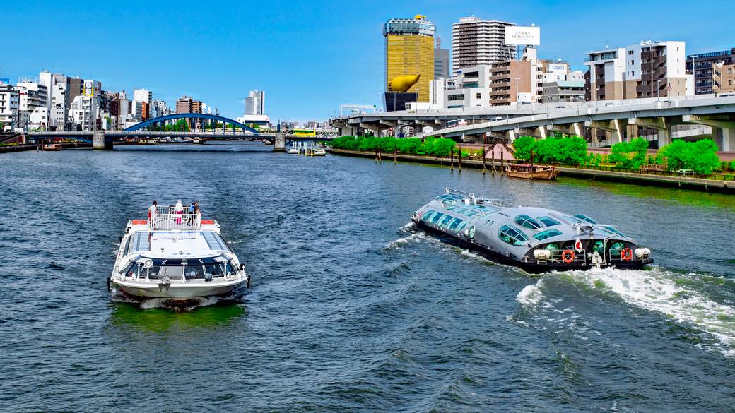 水上バスに人力車
‟浅草ならでは”のデート / 2