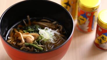 朝食　信州そば / 2