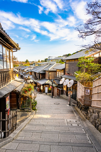 京都　二年坂・清水寺の参道