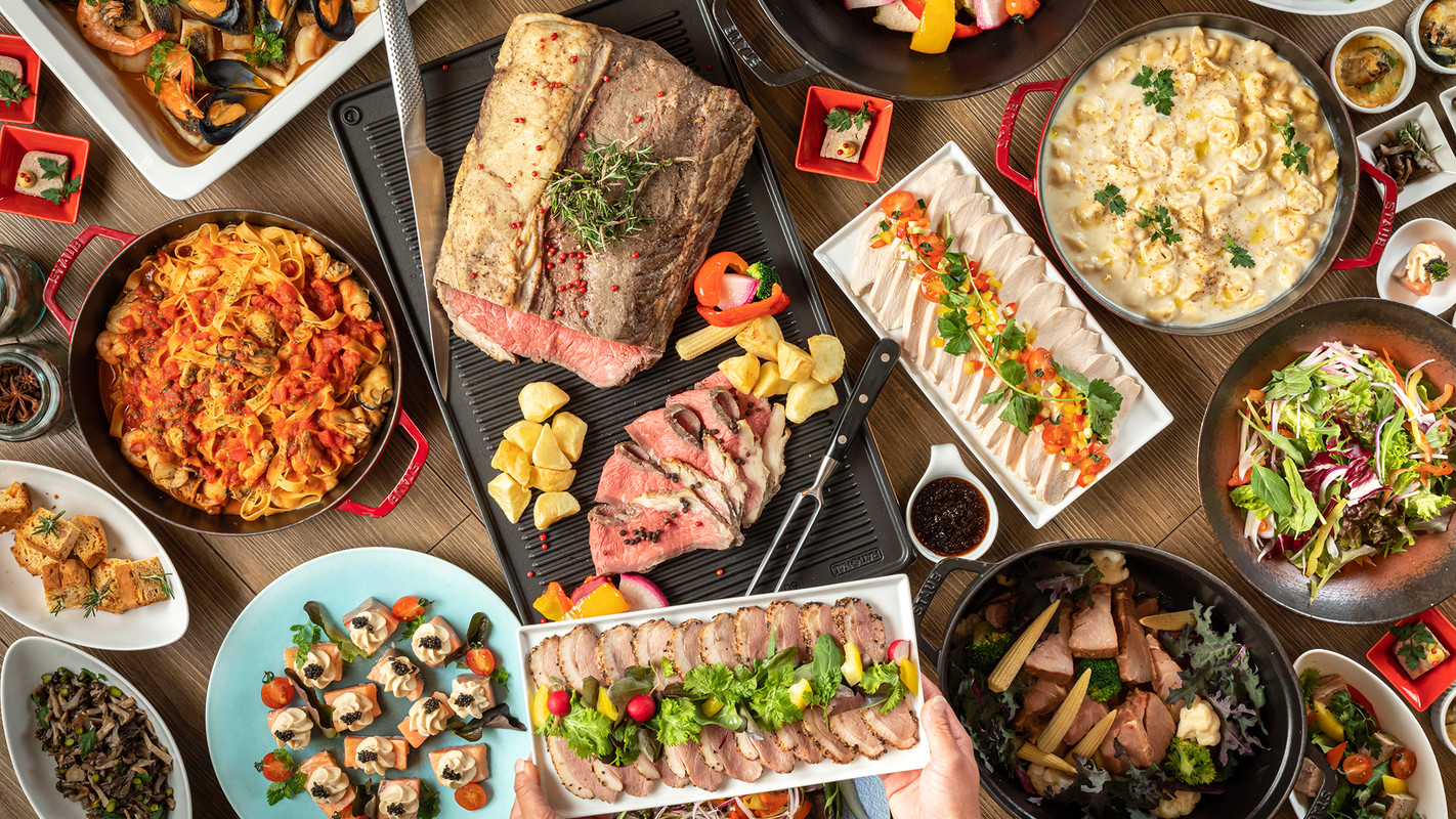 夕食ビュッフェ一例①