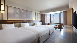 エグゼクティブ ツイン スカイツリー側 エキストラベッド付(大人3名用)