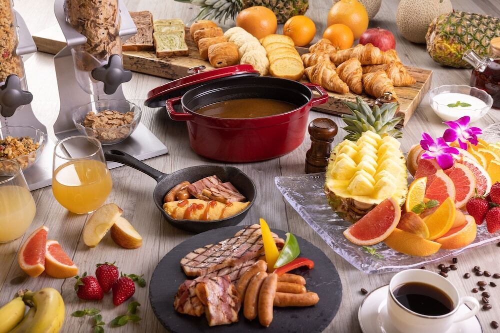 朝食ビュッフェ