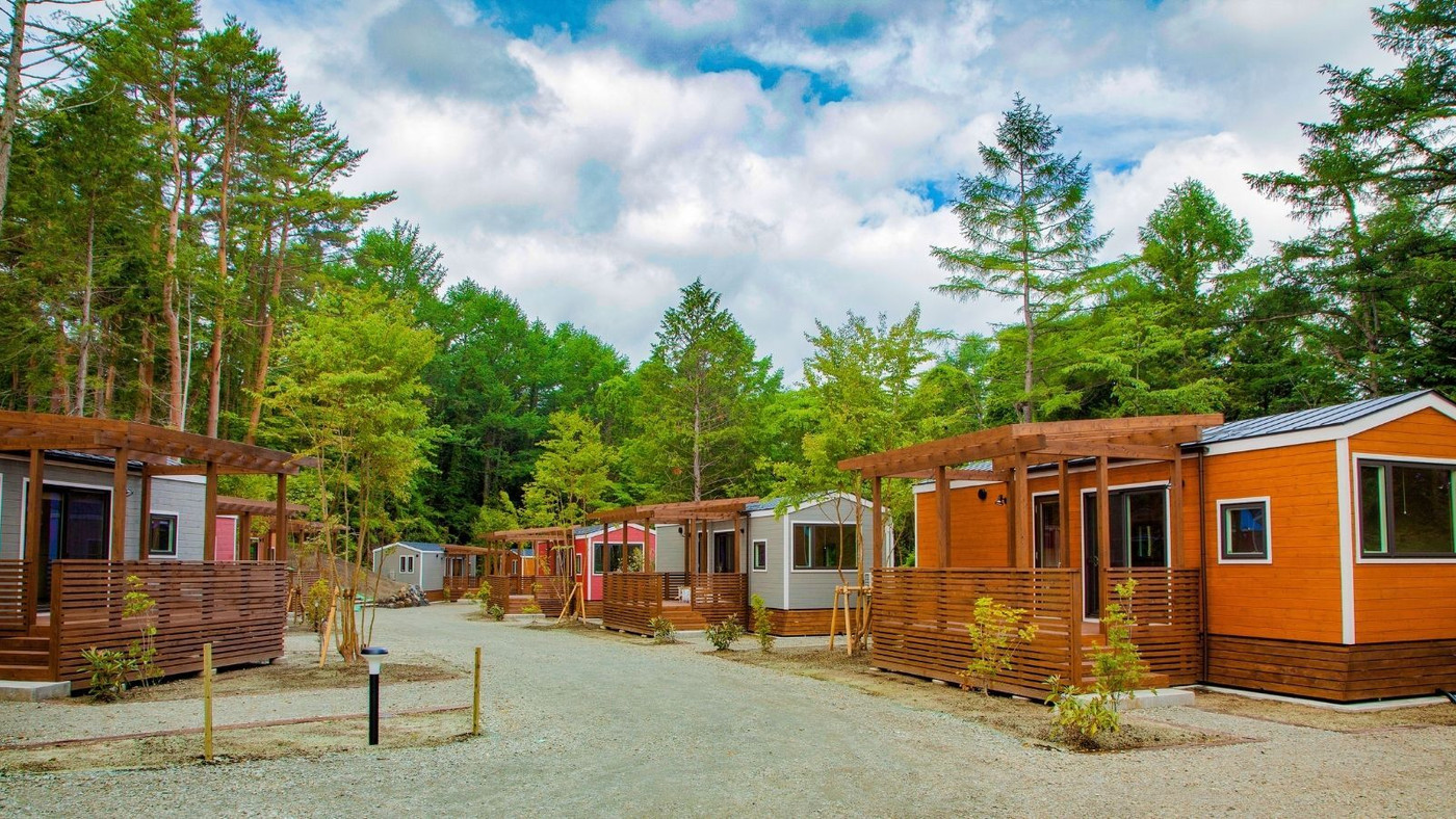 暮らすように過ごせるコテージも3395294